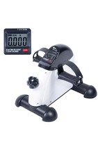 Himaly Mini LCD Exercise Bike Arm Leg Pedal Exerciser W/ Handle Resistance