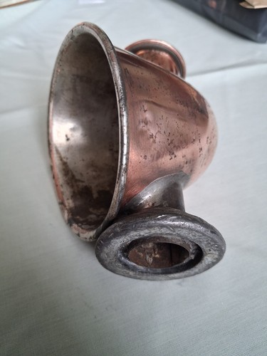Antique carriage lamp - lamp, copper