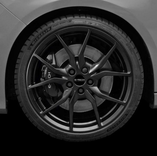 Black gloss brake caliper - (et),