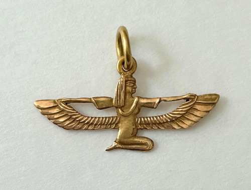 18k yellow gold egyptian - yellow,