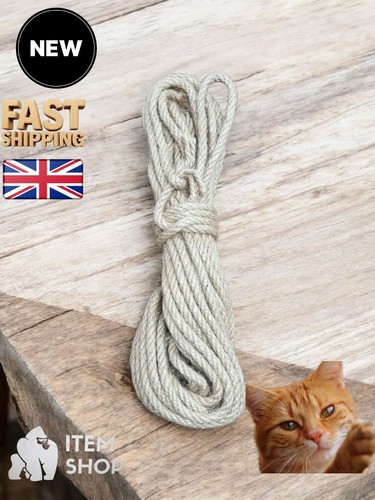 10m cat natural sisal rope - sisal,