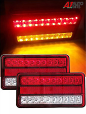 2x 8 Led Rear Tail Lights Lamp