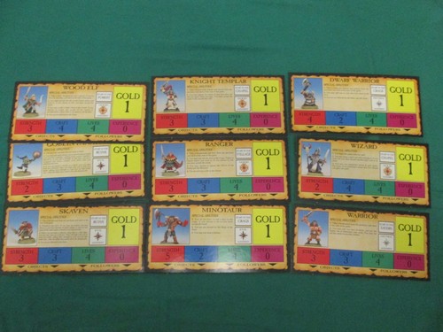 Character boards - x,