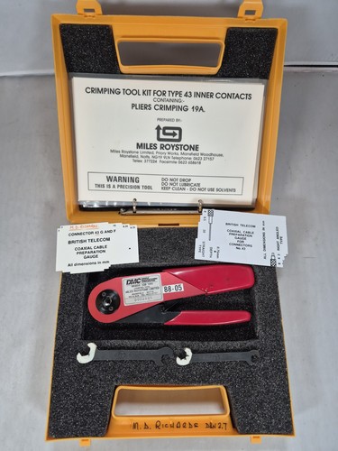 British telecom crimping - british,