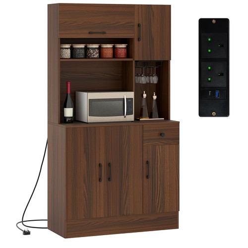 Costway 167cm tall pantry - 167cm,