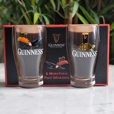 Guinness Mini Pint Glasses 2