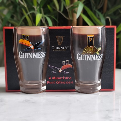 Guinness mini pint glasses - mini, 2