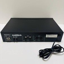 TASCAM MD-350 Mini Disk Record Player MD Deck Black Good Tested Condition