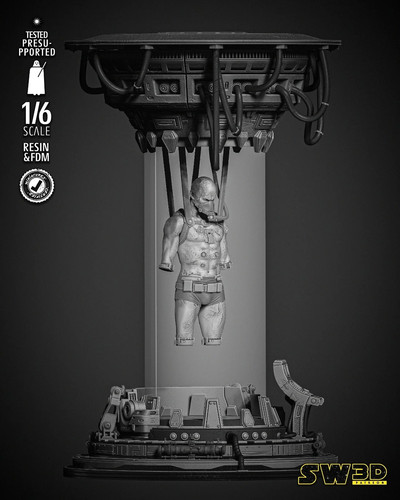 Darth vader the bacta tank - the,
