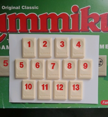Rummikub 1995 tomy - -, red