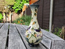MOORCROFT POTTERY. SWEET THIEF VASE . RACHEL BISHOP 2000.