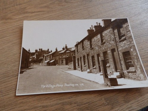 Postcard the village pump - postcard,