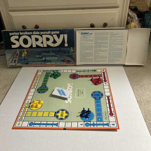 Vintage sorry board game - board,