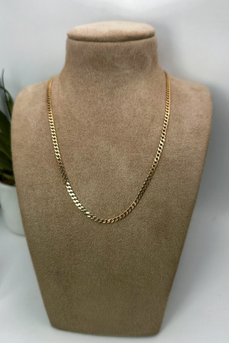 9ct yellow gold - chain, –