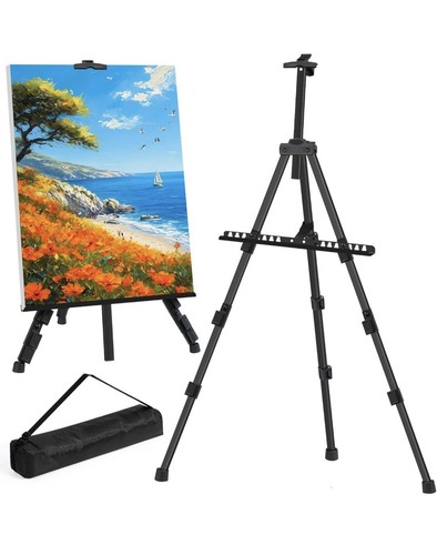 Metal easel stand folding - easel,