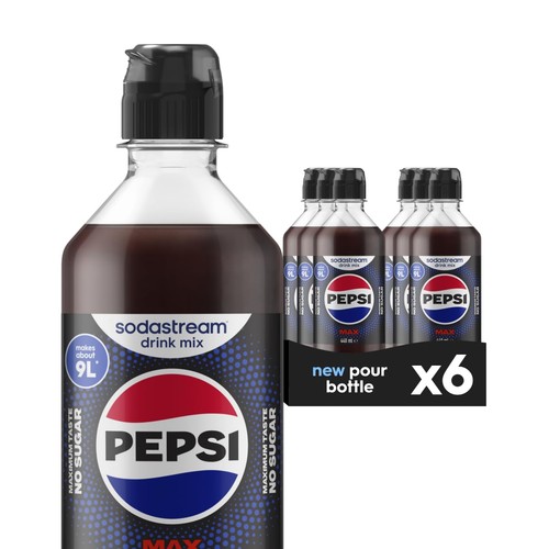 Flavours pepsi max sparkling - pepsi,
