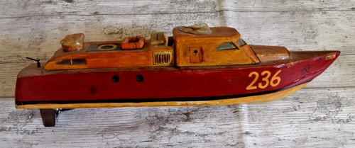 Vintage balsa pond - balsa, ?