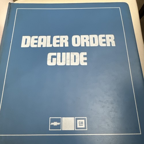 Genuine 1985 chevrolet - gm,