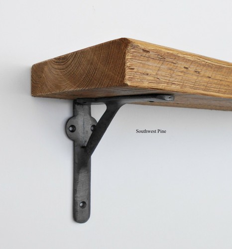 Cast iron shelf brackets - shelf,