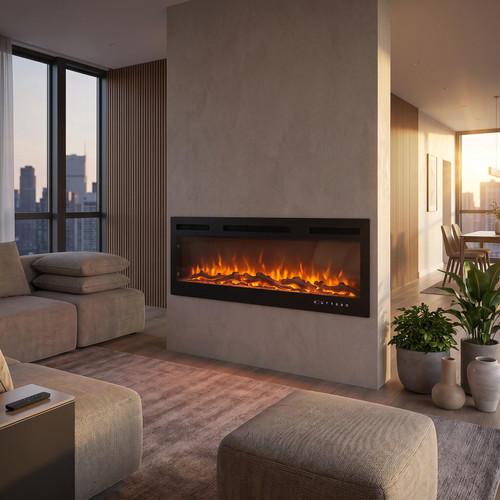 Media electric fireplace - 50",