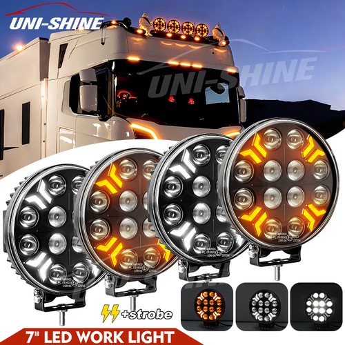 Round led light white - light,