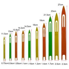 10pcs 4.5''-10.6" Net Making