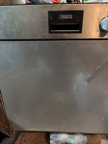 Zanussi grey dishwasher - zanussi,