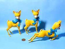 3 x Vintage Original Plastic