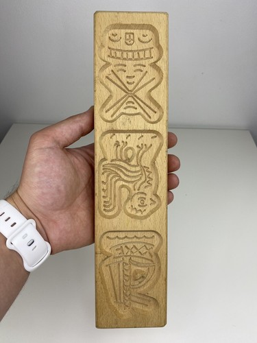 Wood mold butter cookie candy - cookie,