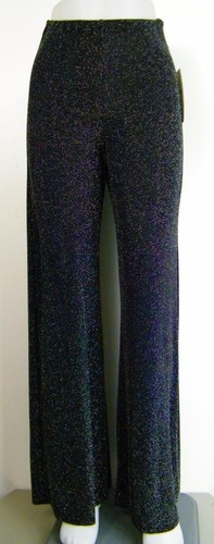 Saloos black sparkly pants - sparkly,