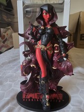 DC Direct Ame-Comi Raven Demon Daughter Variant PVC Statue Been Displayed 