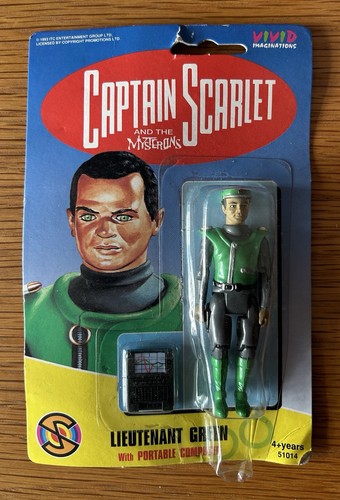 Vintage captain scarlet - scarlet,