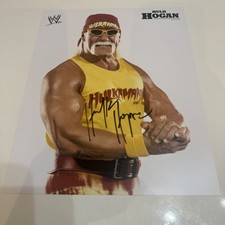 WWE Hulk Hogan Autographed