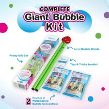 South Beach Bubbles WOWMAZING™ Giant Bubble Wand Blower Concentrate Kit