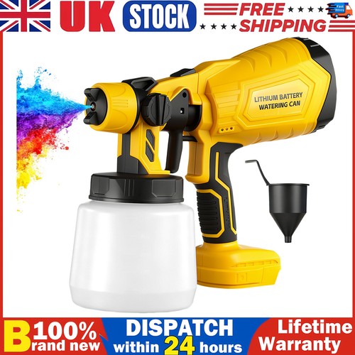 Cordless paint sprayer - paint, fence