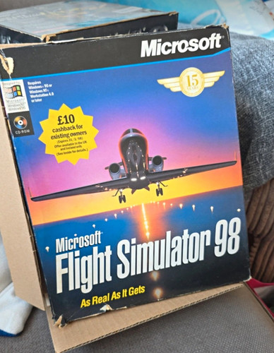 Microsoft flight simulator - flight, 98