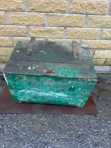 Vintage engineer toolbox - vintage,