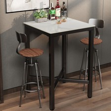 FATIVO Tall Bar Table Square