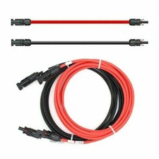 Extension Cable Solar Cable 6mm ² Red/Black Incl. Solar Connector 1-50m