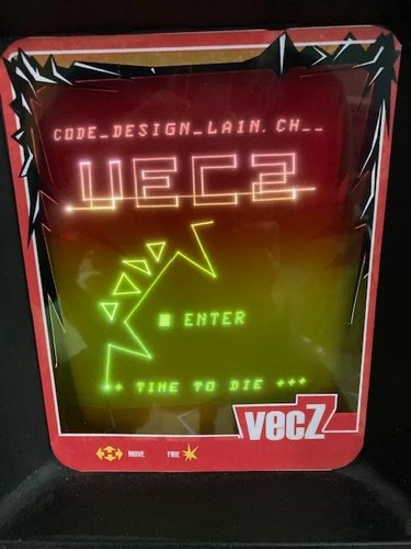 Vectrex vecz homebrew - game,