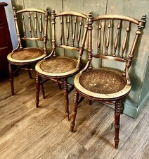Bentwood Antique Chairs X3
