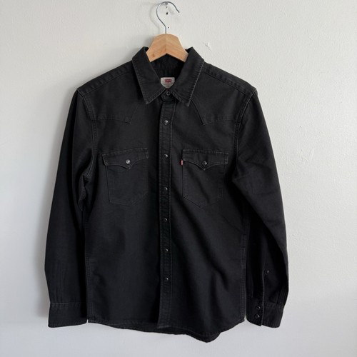 Levis shirt mens small black - shirt,