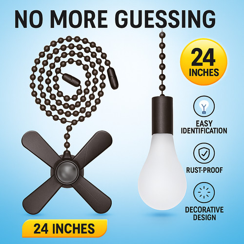Inch ceiling fan pull chain - 24,