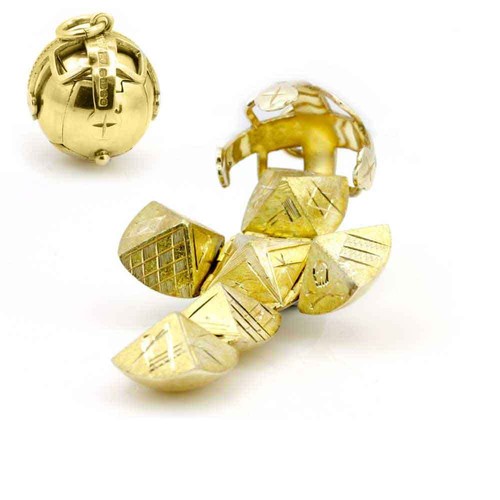 9ct yellow gold masonic - 9ct,