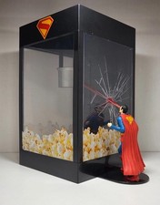 Exclusive Superman Popcorn Bucket Limited Edition RARE DC Comic heat vision