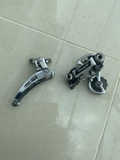 Campagnolo Super Record front and rear derailleurs - mini groupset