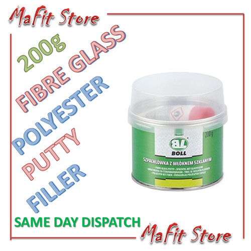 Fiber glass putty - glass, car
