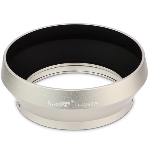 Haoge m48w lens hood silver - lens,
