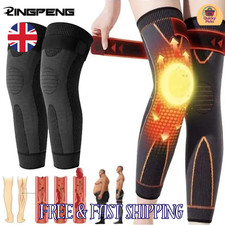 2x Knee Support Brace Compression Long Full Leg Sleeve Arthritis Running Sport