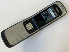 Nokia 2720 Fold (2009) Mobile Phone - Unlocked - Flip Black - NO Top Display
